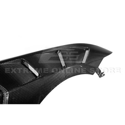 2024-Up Ford Mustang S650 GTD Style Carbon Fiber Front Side Vented Fenders