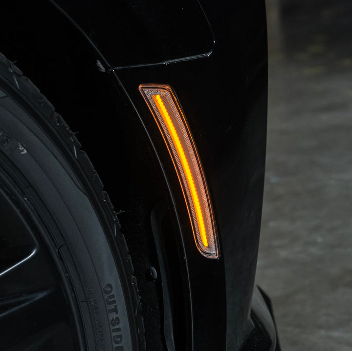 2016-24 Chevrolet Camaro | Front Bumper Amber LED Side Marker Lights
