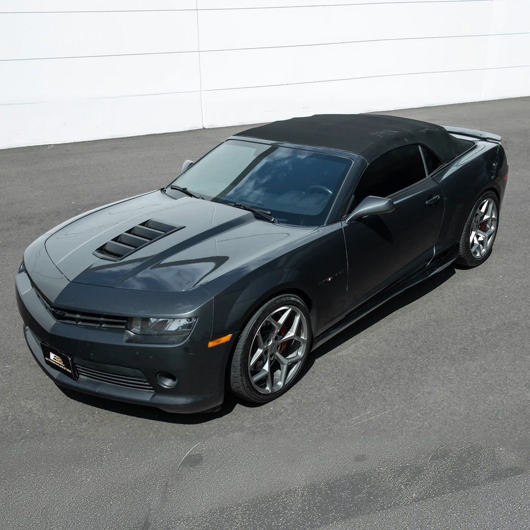 2010-2015 Camaro LT LS SS Performance Track GLOSSY BLACK Side Skirts Rocker Panel