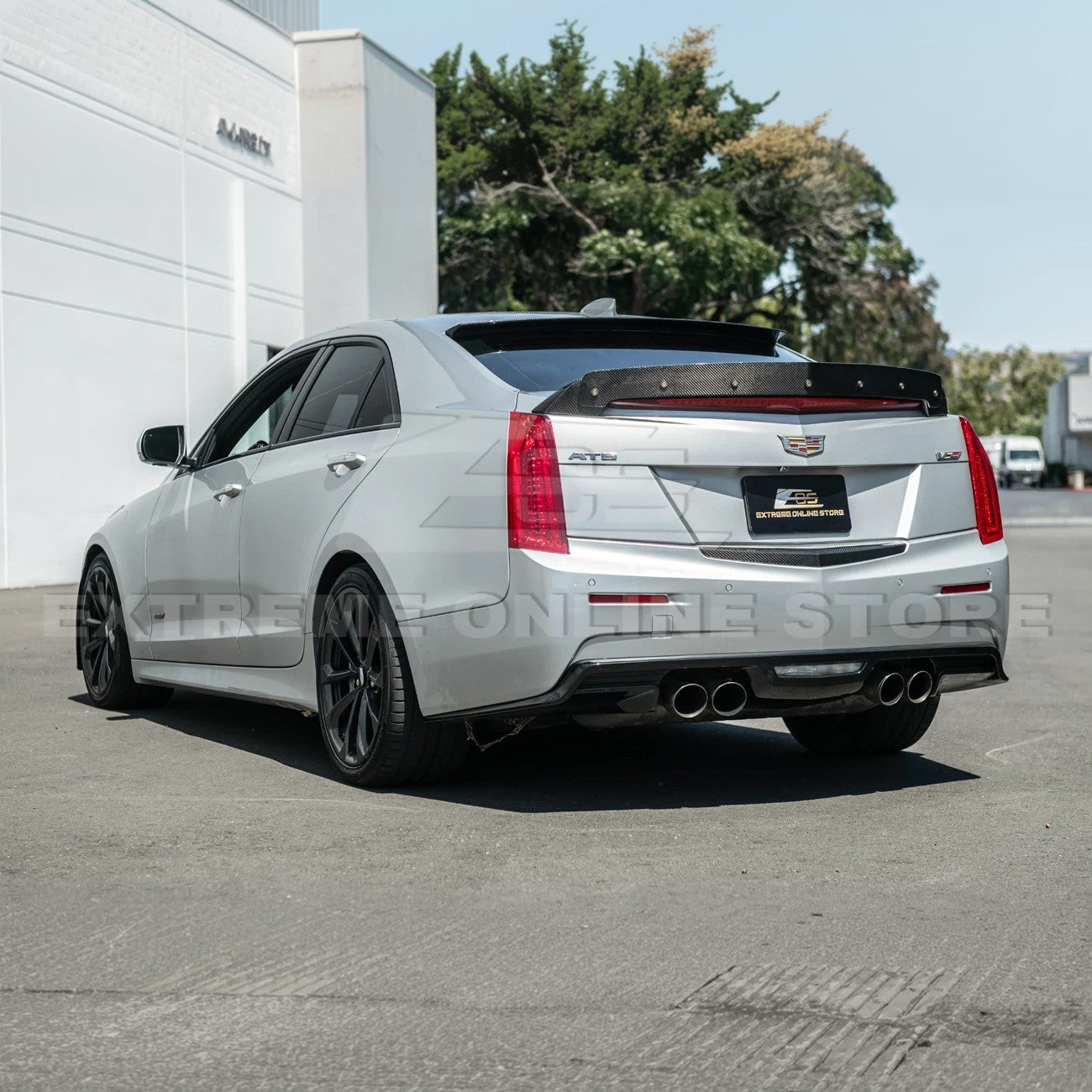 2013-18 Cadillac ATS ATS-V Sedan Rear Trunk Applique Insert Trim