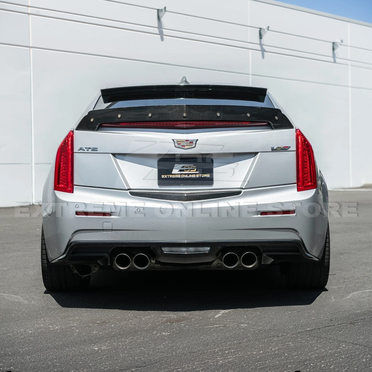 2013-18 Cadillac ATS ATS-V Sedan Rear Trunk Applique Insert Trim
