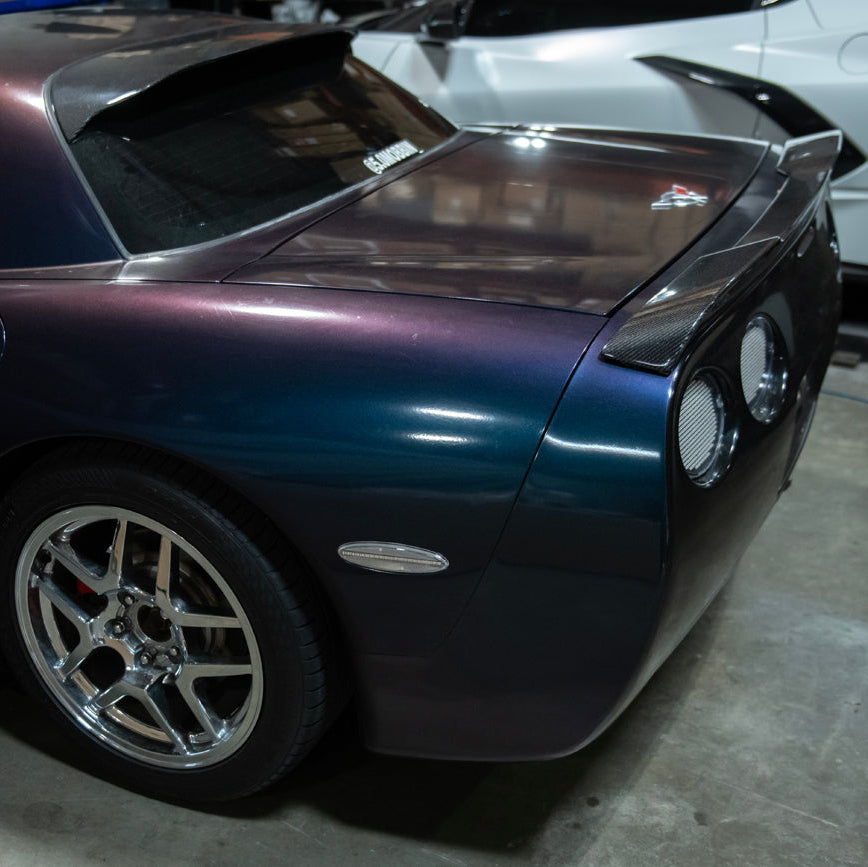 Corvette C5 | Rear Bumper Red LED Side Marker Lights