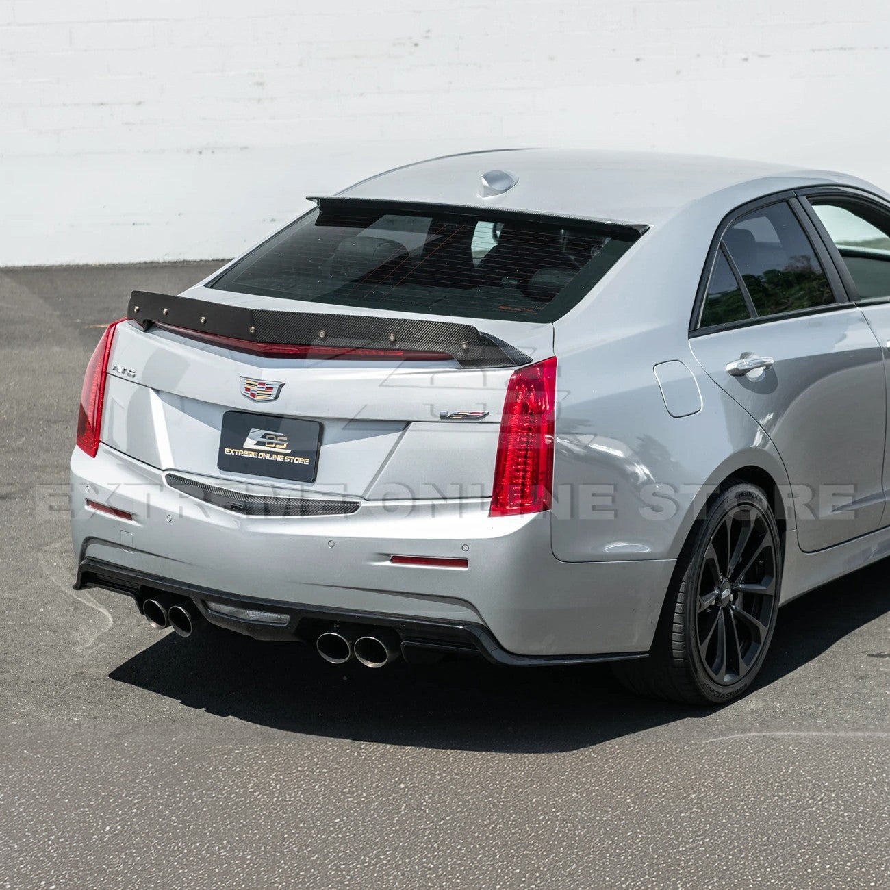 2013-18 Cadillac ATS ATS-V Sedan Rear Trunk Applique Insert Trim