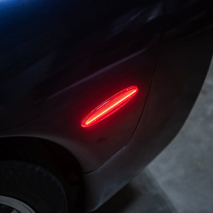 Corvette C5 | Rear Bumper Red LED Side Marker Lights