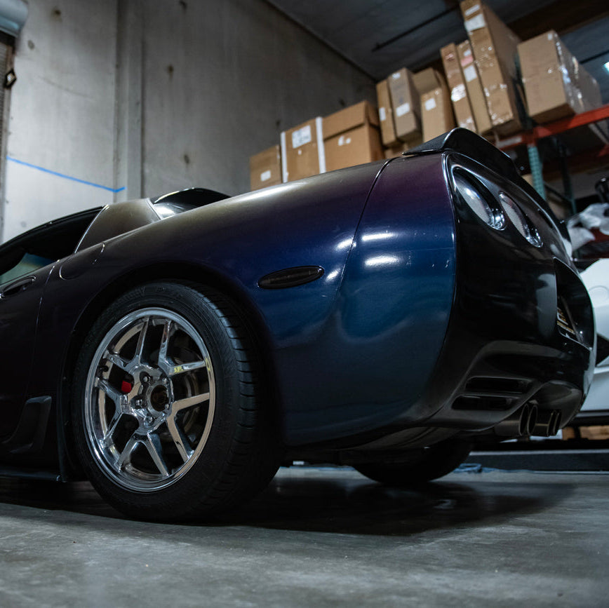 Corvette C5 | Rear Bumper Red LED Side Marker Lights