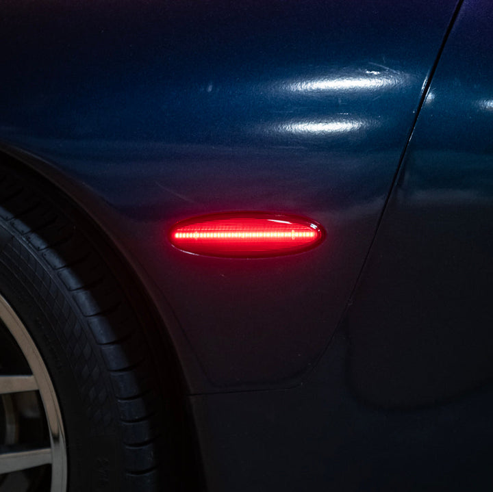 Corvette C5 | Rear Bumper Red LED Side Marker Lights