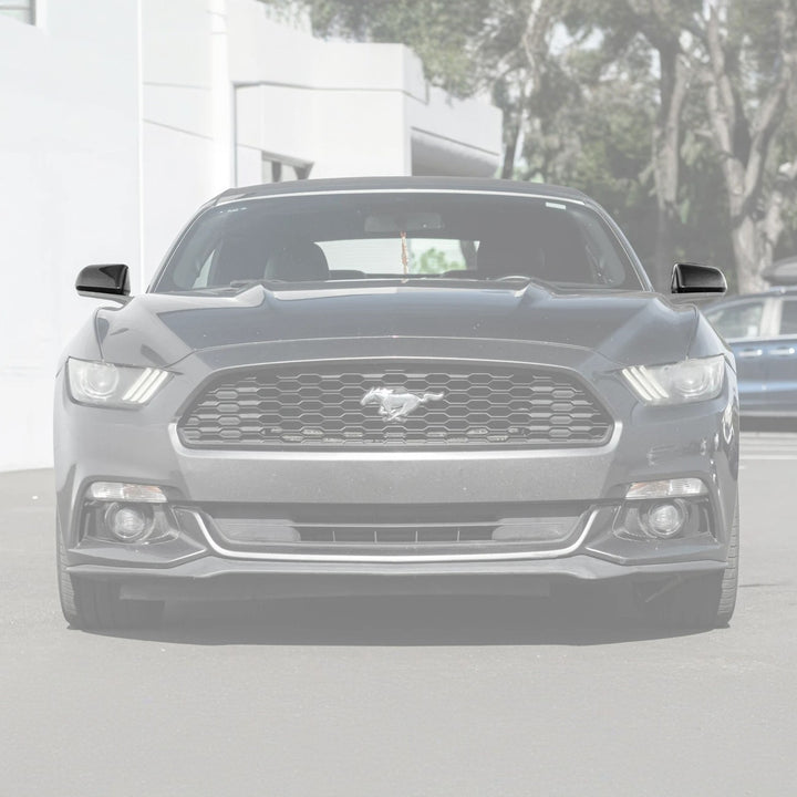 2015-23 Ford Mustang DRY CARBON FIBER Overlay Mirror Cap Cover Pair