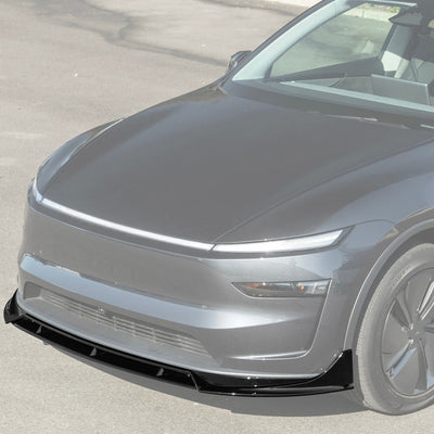 2025-Up Tesla Model Y Track Style 4 Pcs Front Bumper Lip Splitter