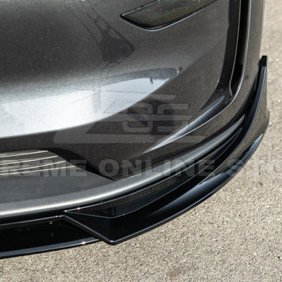 2025-Up Tesla Model Y Track Style Front Lip Side Skirts Kit