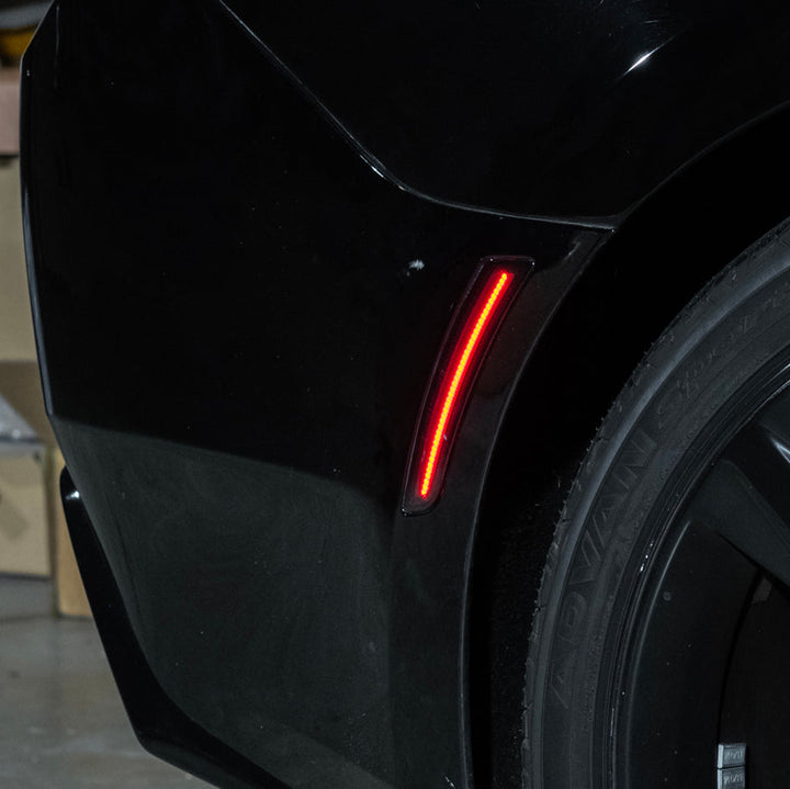 2016-24 Chevrolet Camaro | Rear Bumper Red LED Side Marker