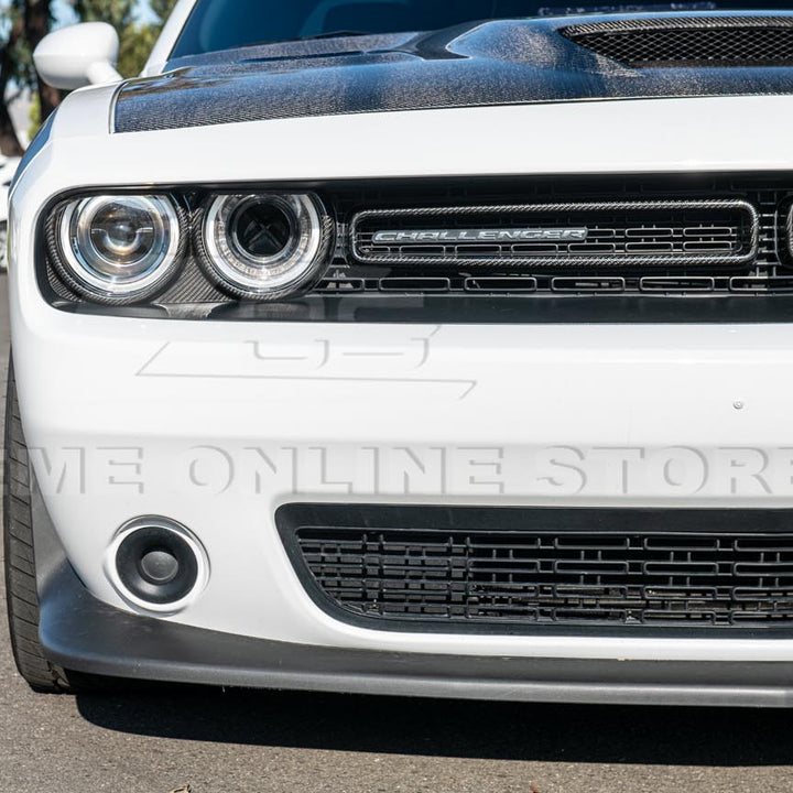 2015-23 Dodge Challenger Headlight Cover w/ Front Grille Insert