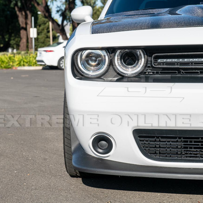 2015-23 Dodge Challenger Front Headlight Trim Cover Overlay