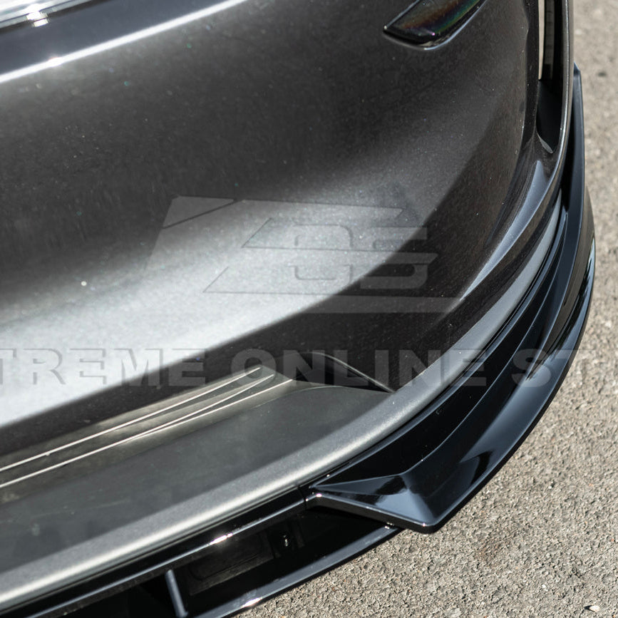 2025-Up Tesla Model Y Track Style Front Lip Side Skirts Kit