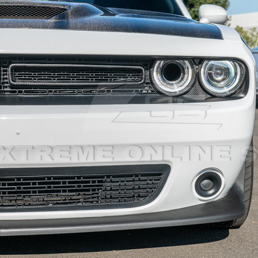 2015-23 Dodge Challenger Headlight Cover w/ Front Grille Insert