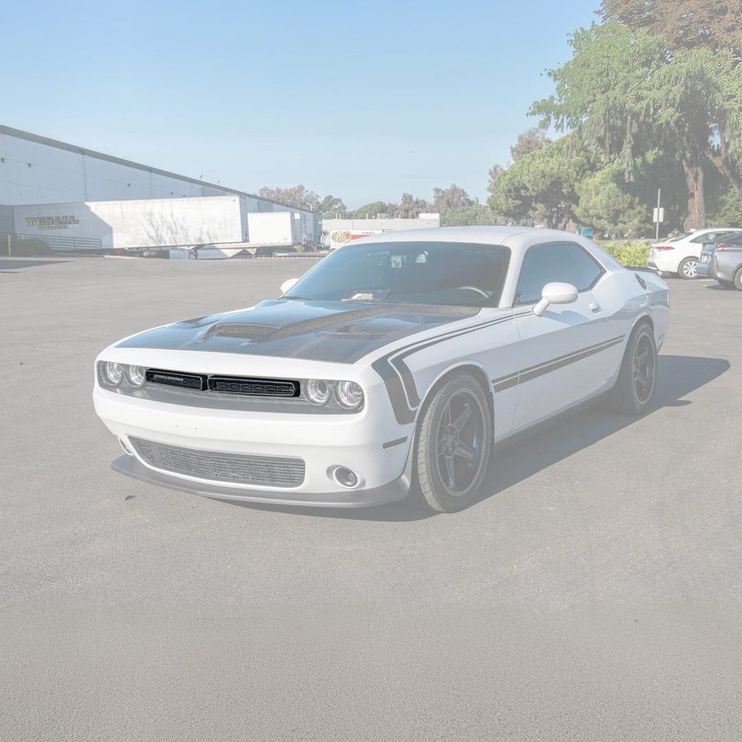 2015-23 Dodge Challenger Front Bumper Grille Trim Insert Overlay