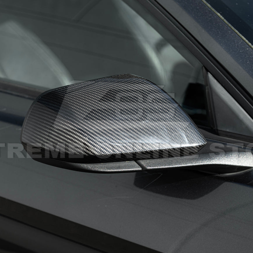 2015-23 Ford Mustang Overlay Mirror Cap Cover Pair