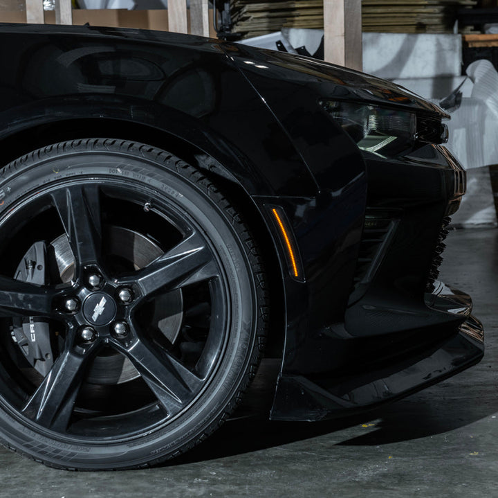 2016-24 Chevrolet Camaro | Front Bumper Amber LED Side Marker Lights
