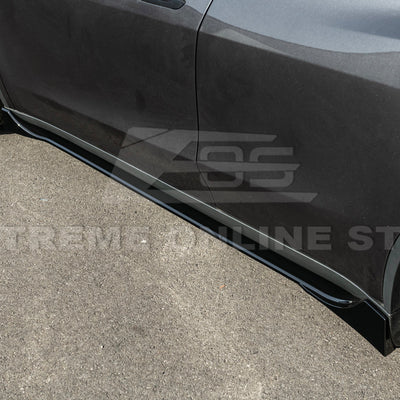 2025-Up Tesla Model Y Track Style Front Lip Side Skirts Kit