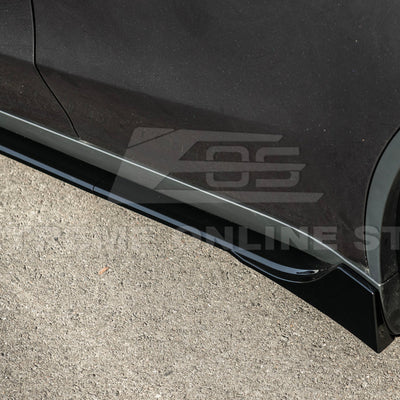 2025-Up Tesla Model Y Track Style Front Lip Side Skirts Kit