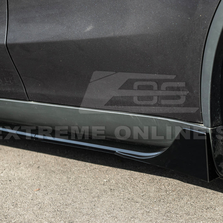 2025-Up Tesla Model YTrack Style Side Skirts Rocker Panel Pair