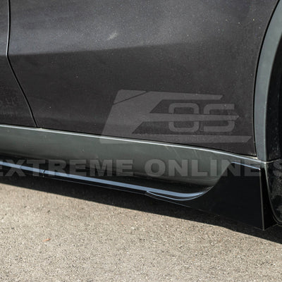 2025-Up Tesla Model YTrack Style Side Skirts Rocker Panel Pair