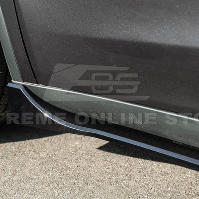 2025-Up Tesla Model YTrack Style Side Skirts Rocker Panel Pair