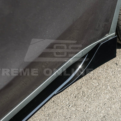 2025-Up Tesla Model YTrack Style Side Skirts Rocker Panel Pair