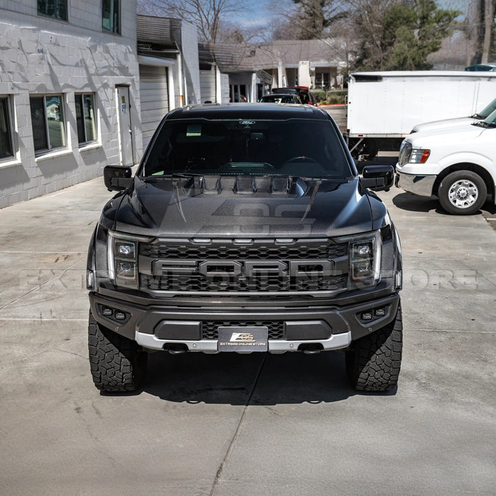 2021-Up F-150 Raptor Carbon Fiber Hood Cover