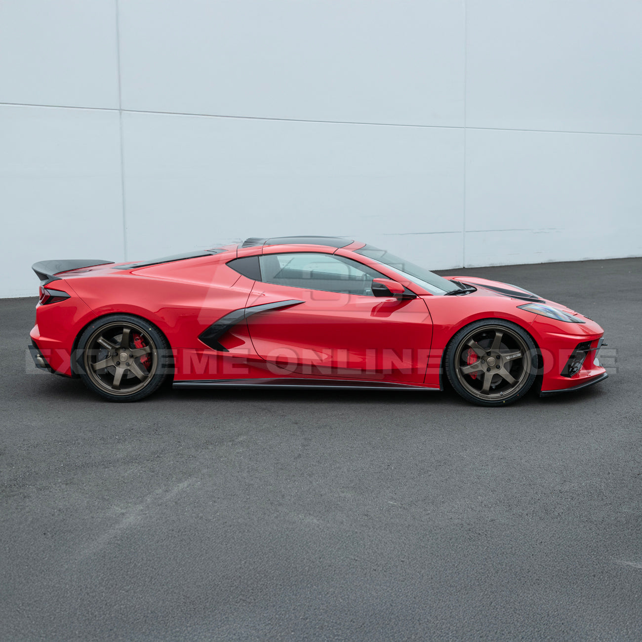 Corvette C8 EOS Performance Side Skirts
