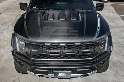 2021-Up F-150 Raptor Carbon Fiber Hood Cover