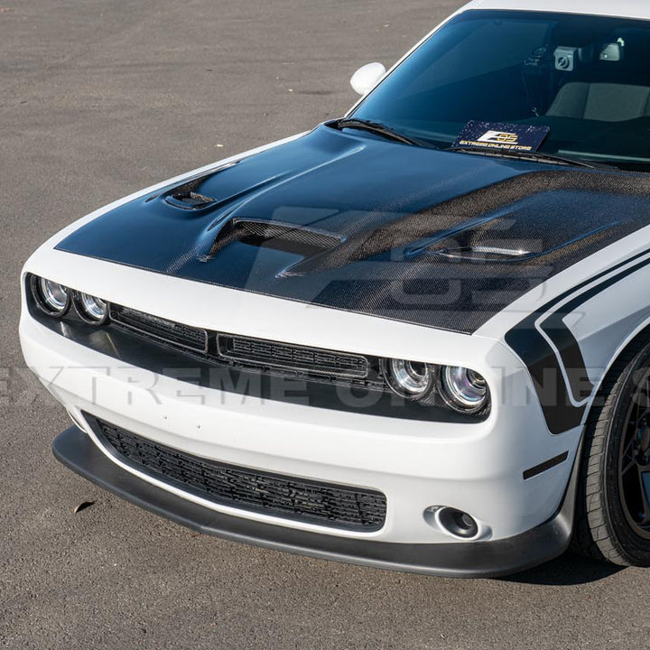 2015-23 Dodge Challenger Front Bumper Grille Trim Insert Overlay