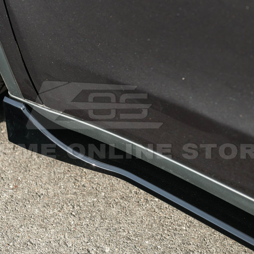 2025-Up Tesla Model Y Track Style Front Lip Side Skirts Kit