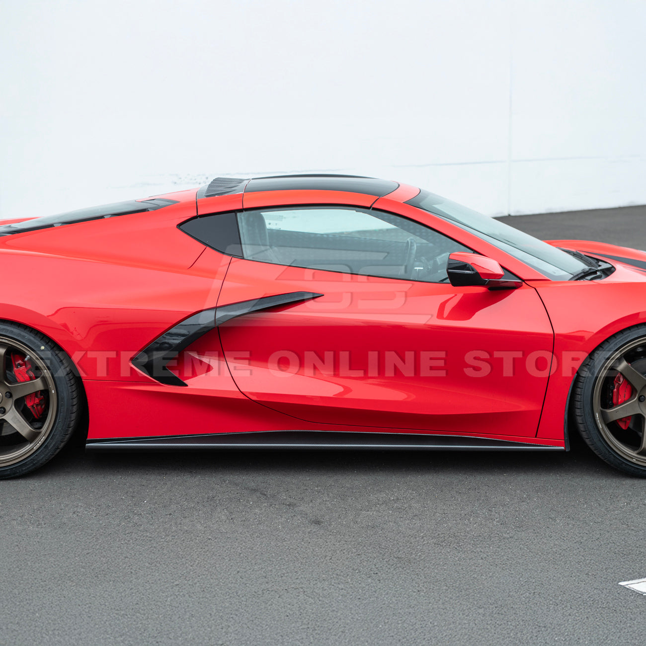 Corvette C8 EOS Performance Side Skirts