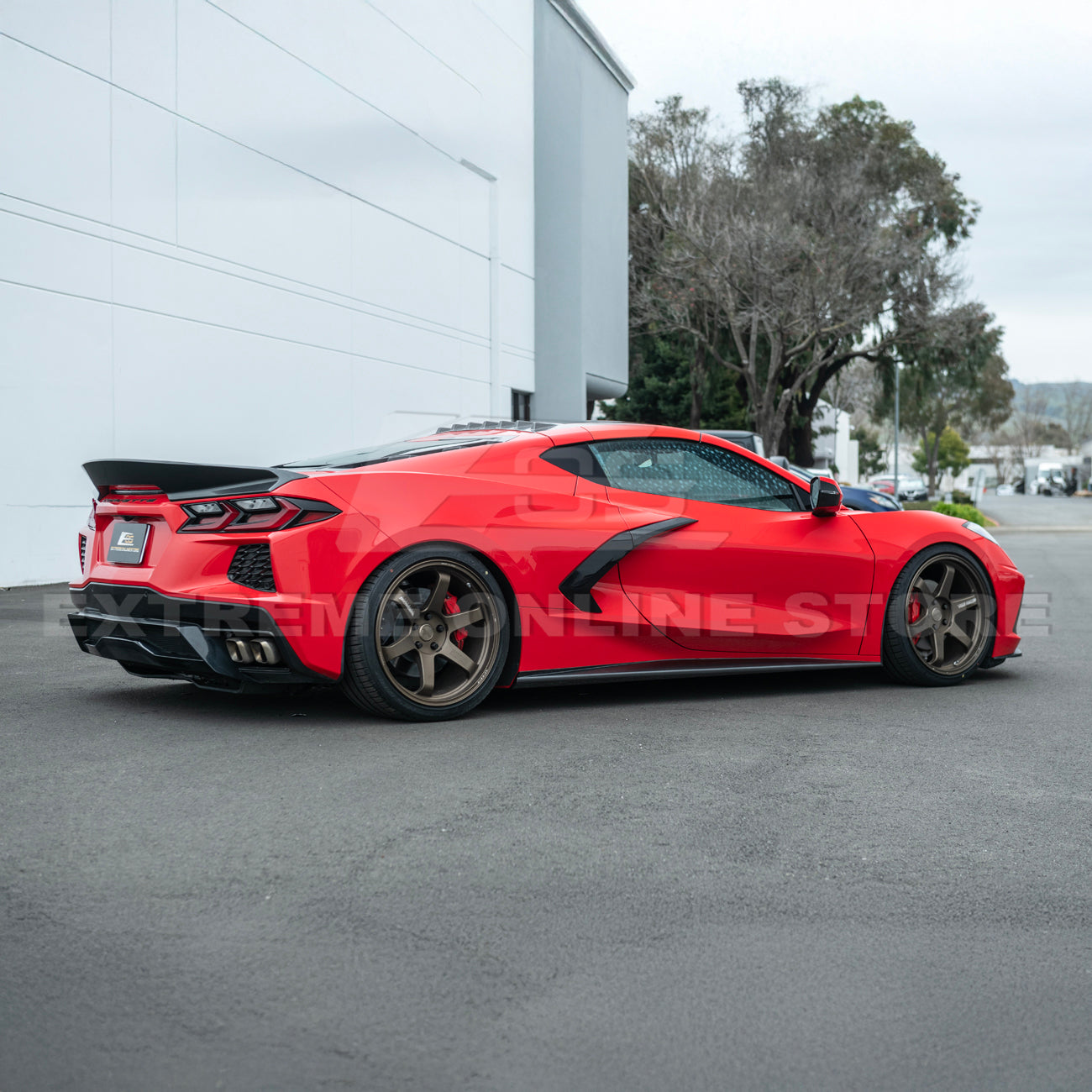 Corvette C8 EOS Performance Side Skirts