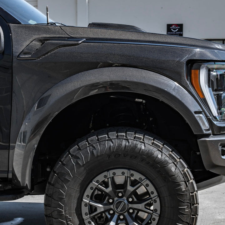 2021-Up F-150 Raptor Side Fenders &amp; Vents