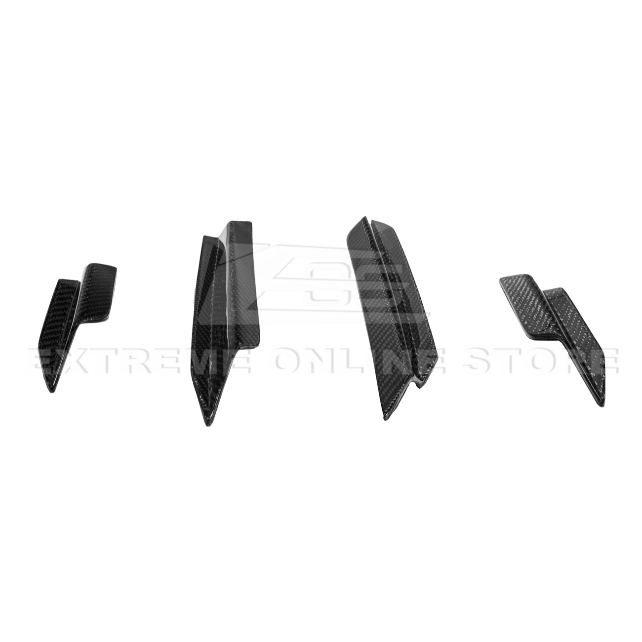 2023-Up Honda Civic Type-R Carbon Fiber Front Side Canards