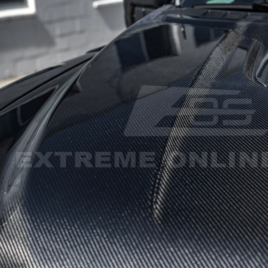 2021-Up F-150 Raptor Carbon Fiber Hood Cover