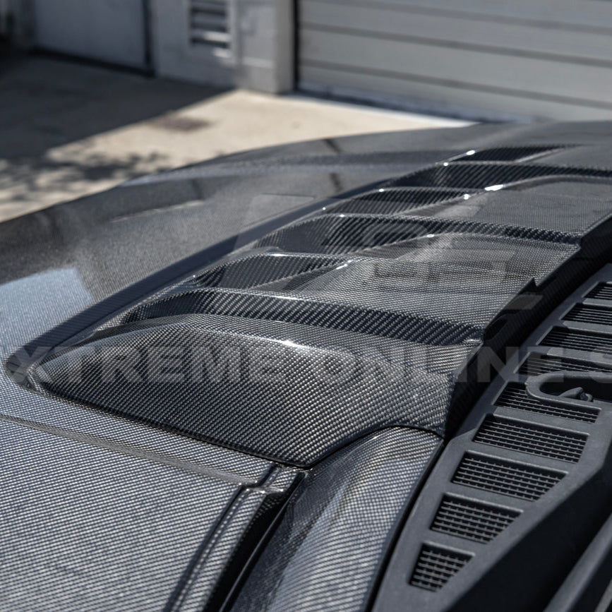 2021-Up F-150 Raptor Carbon Fiber Hood Cover