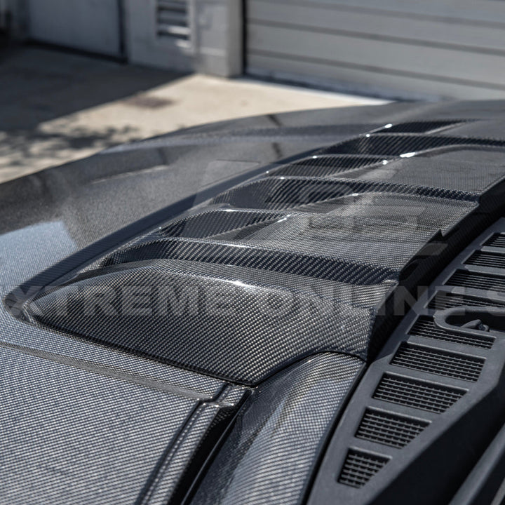 2021-Up F-150 Raptor Carbon Fiber Hood Cover