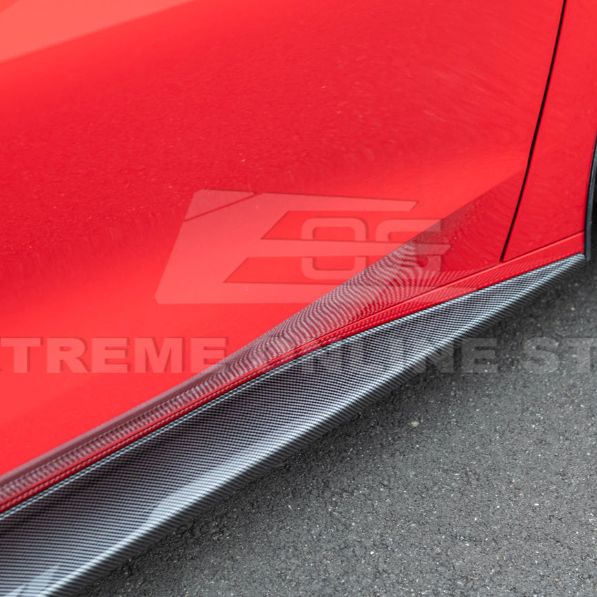 Corvette C8 EOS Performance Side Skirts