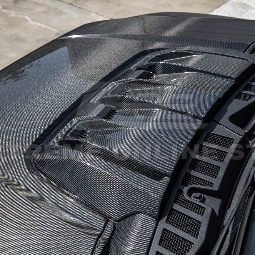 2021-Up F-150 Raptor Carbon Fiber Hood Cover