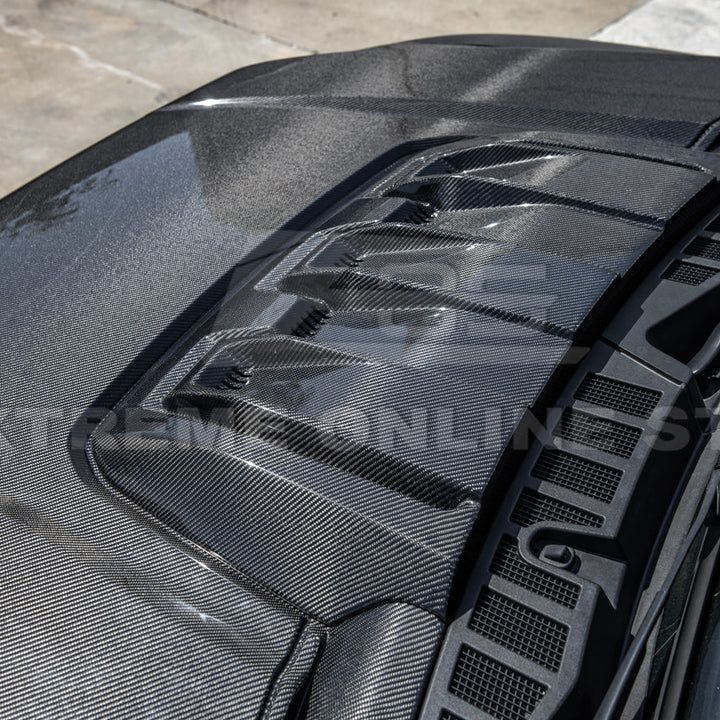 2021-Up F-150 Raptor Carbon Fiber Hood Cover