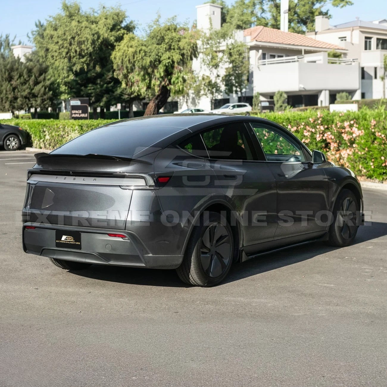 2025-Up Tesla Model Y Track Style Front Lip Side Skirts Kit