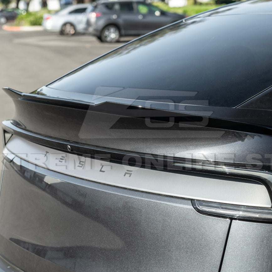 2025-Up Tesla Model Y Track Style Rear Trunk Wing Spoiler