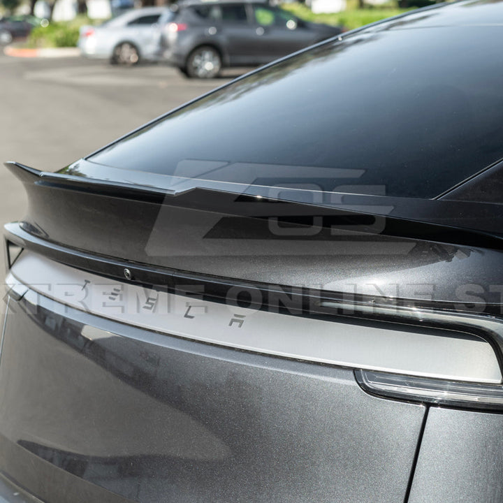 2025-Up Tesla Model Y Track Style Rear Trunk Wing Spoiler