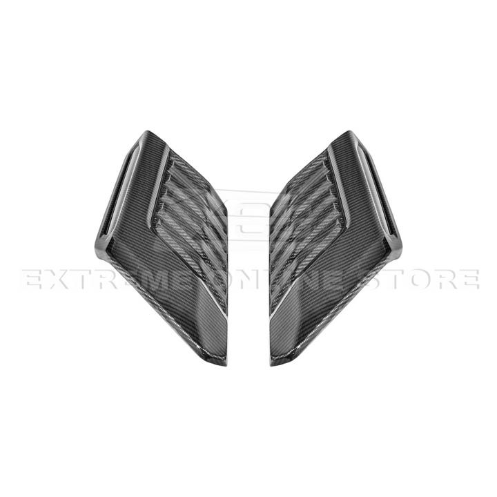 2022-Up Toyota Tundra | TRD Pro Style CARBON FIBER Front Hood Side Vent Cover