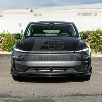 2025-Up Tesla Model Y Track Style Front Lip Side Skirts Kit