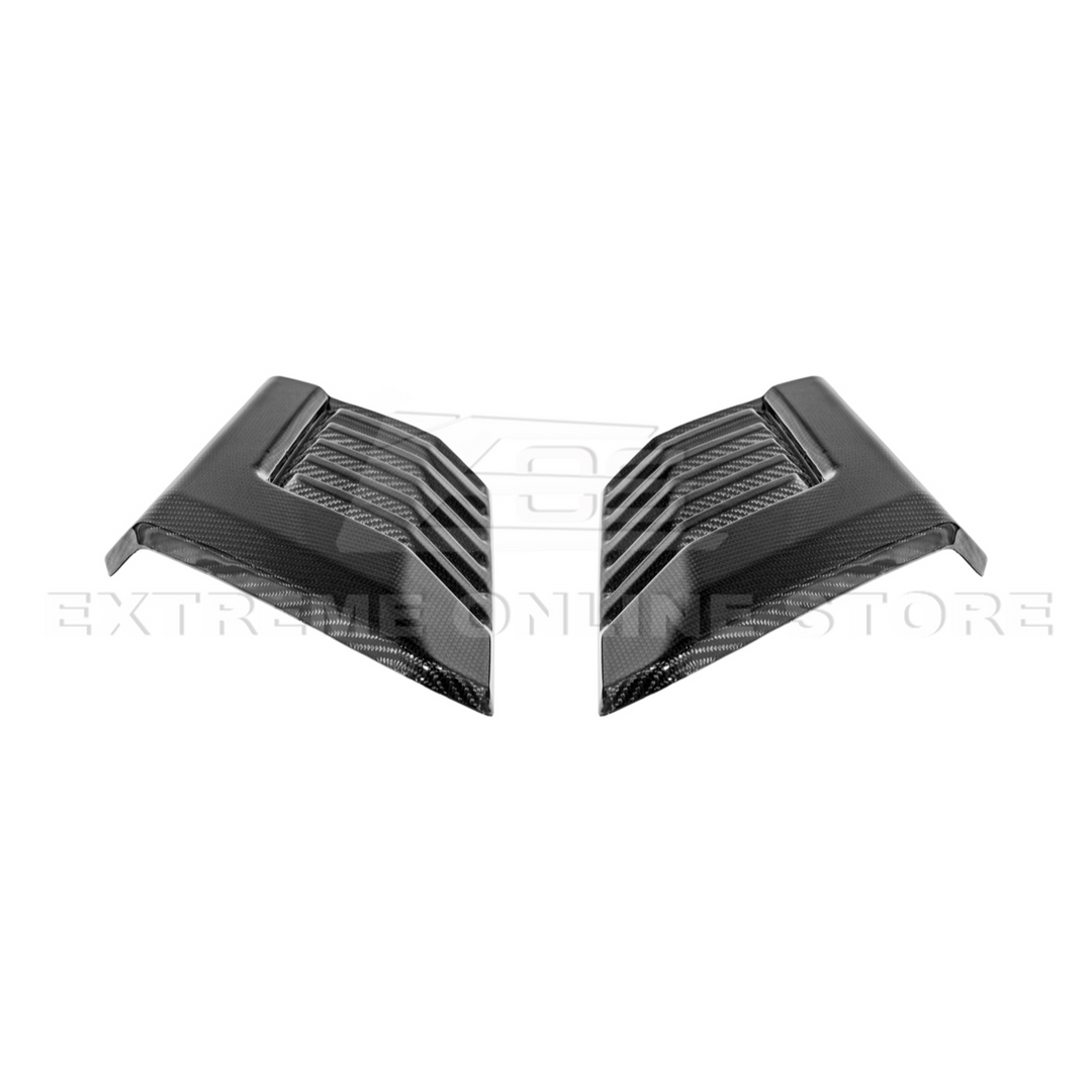2022-Up Toyota Tundra | TRD Pro Style CARBON FIBER Front Hood Side Vent Cover