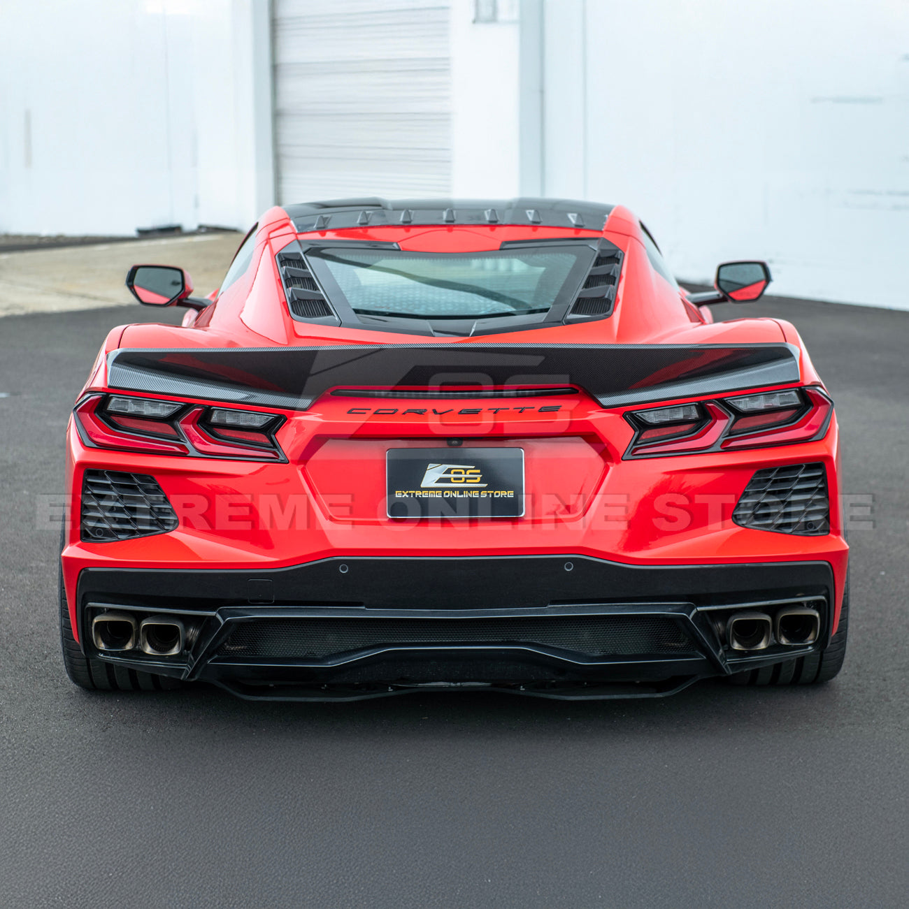 Chevrolet Corvette C8 Rear Ducktail Rear Spoiler