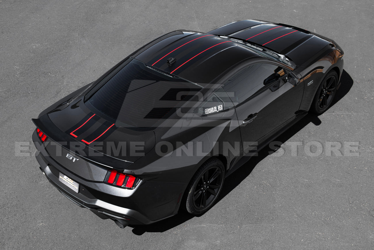 2024-Up Mustang GT Top Racing Car Stripe